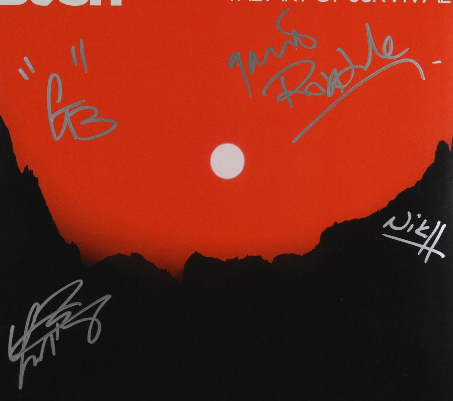 BUSH JSA Signed Autograph Record Album Vinyl The Art Of Survival Gavin Rossdale