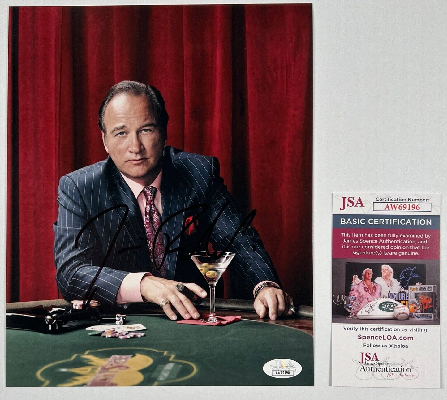 Jim Belushi JSA Signed Autograph Photo 8 x 10