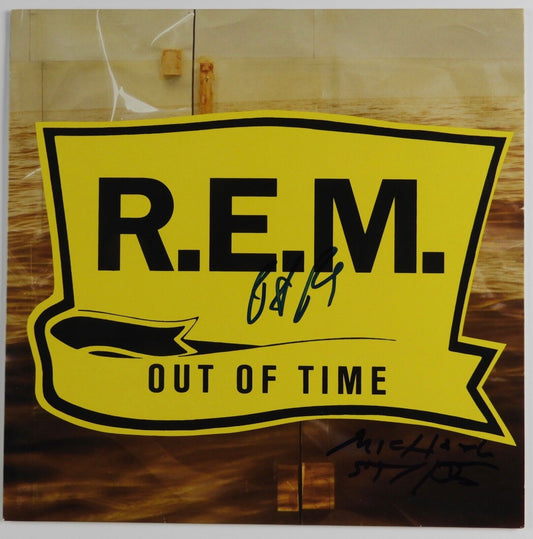 R.E.M. JSA Signed Autograph Vinyl Record Album Michael Stipe Peter Banks
