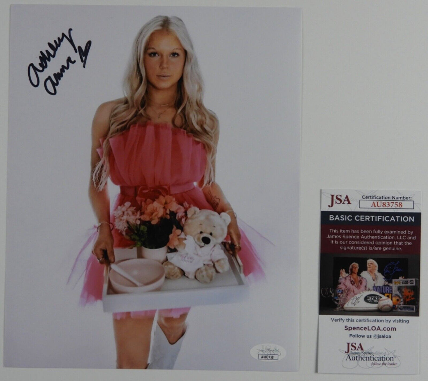 Ashley Anne JSA Signed Autograph 8 x 10 Photo Country Music Star