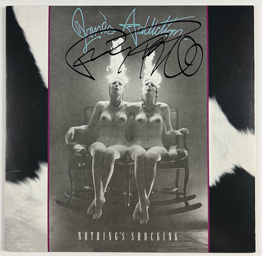 Jane's Addiction Perry Farrell ACOA Signed Autograph Record Vinyl Album