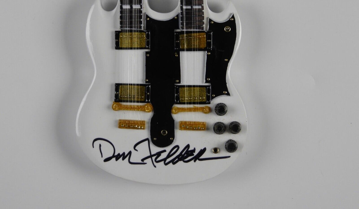 Felder Rushing Autograph Don Felder The Eagles JSA Autograph Signed Mini Guitar Axe Heaven Scal ...