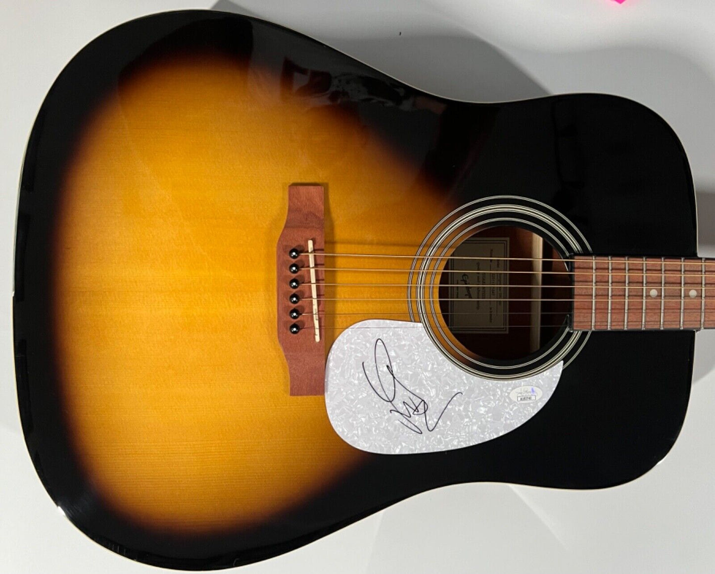 Lukas Nelson JSA Autograph Fully Signed Guitar Epiphone Acoustic