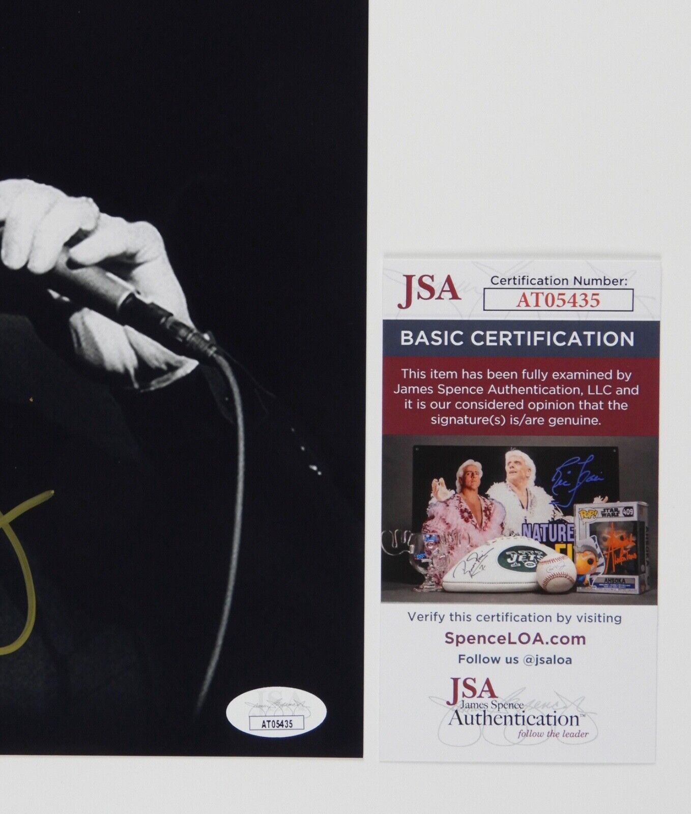 Dennis DeYoung Signed Signed JSA Autograph Photo 8 x 10 Styx