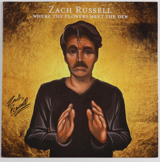 Zach Russell JSA Signed Autograph Album Record Vinyl Where The Flowers Meet The