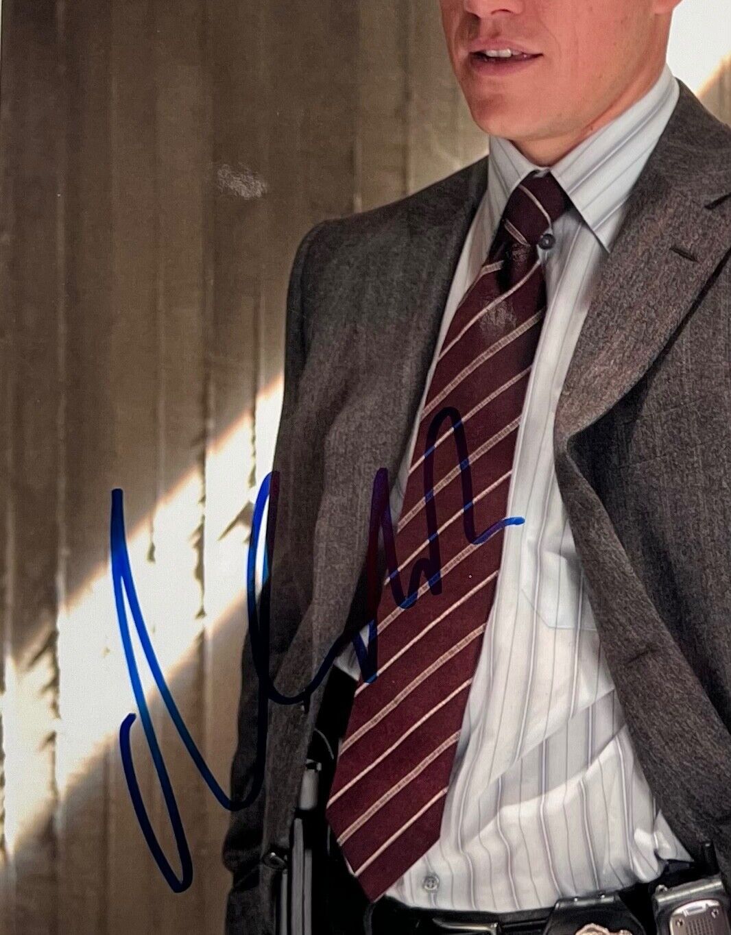 Matt Damon JSA Signed Autograph 8 x 10 photo