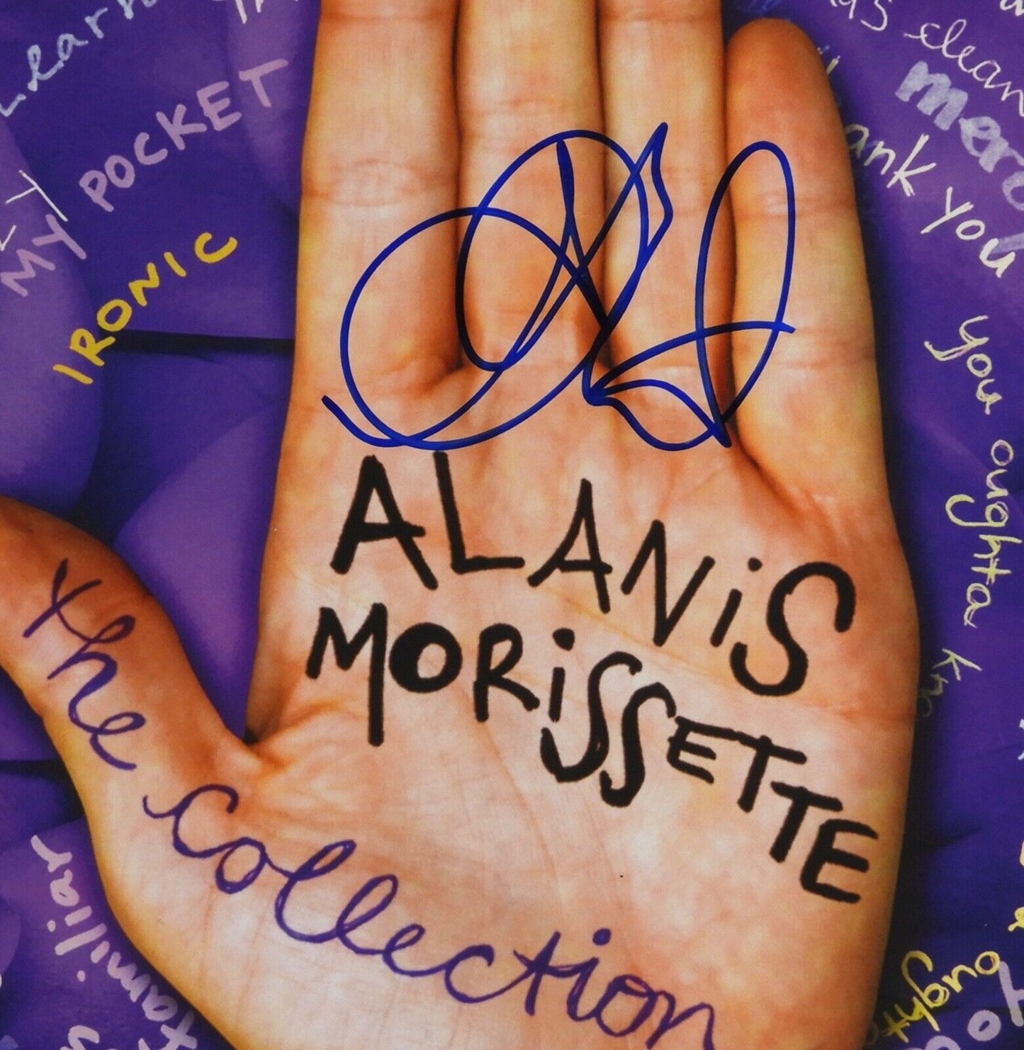 Alanis Morissette JSA Signed Autograph Record Album Vinyl The Collection