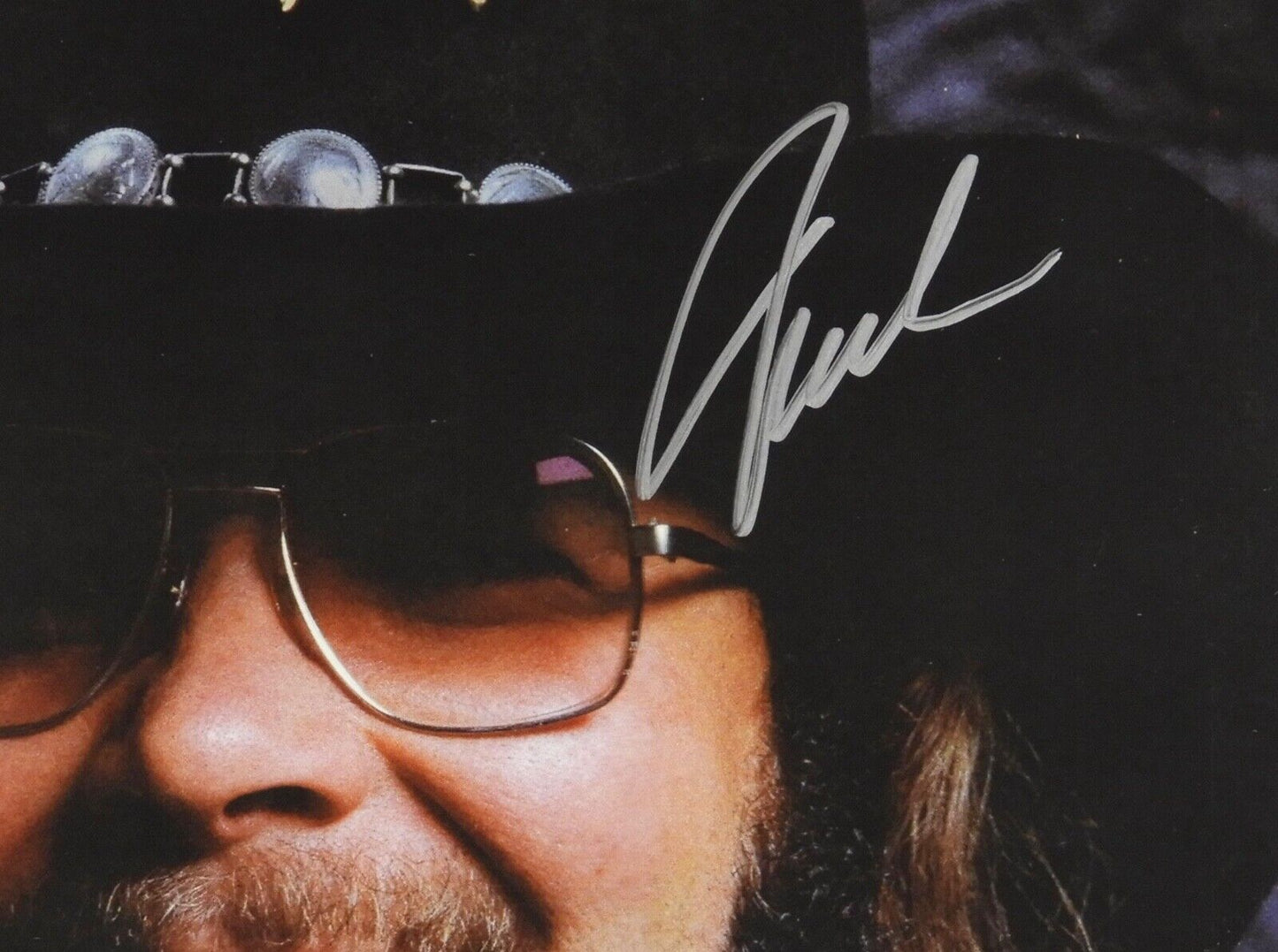 Hank Williams Jr. Signed Autograph Album JSA Record Vinyl Greatest Hits