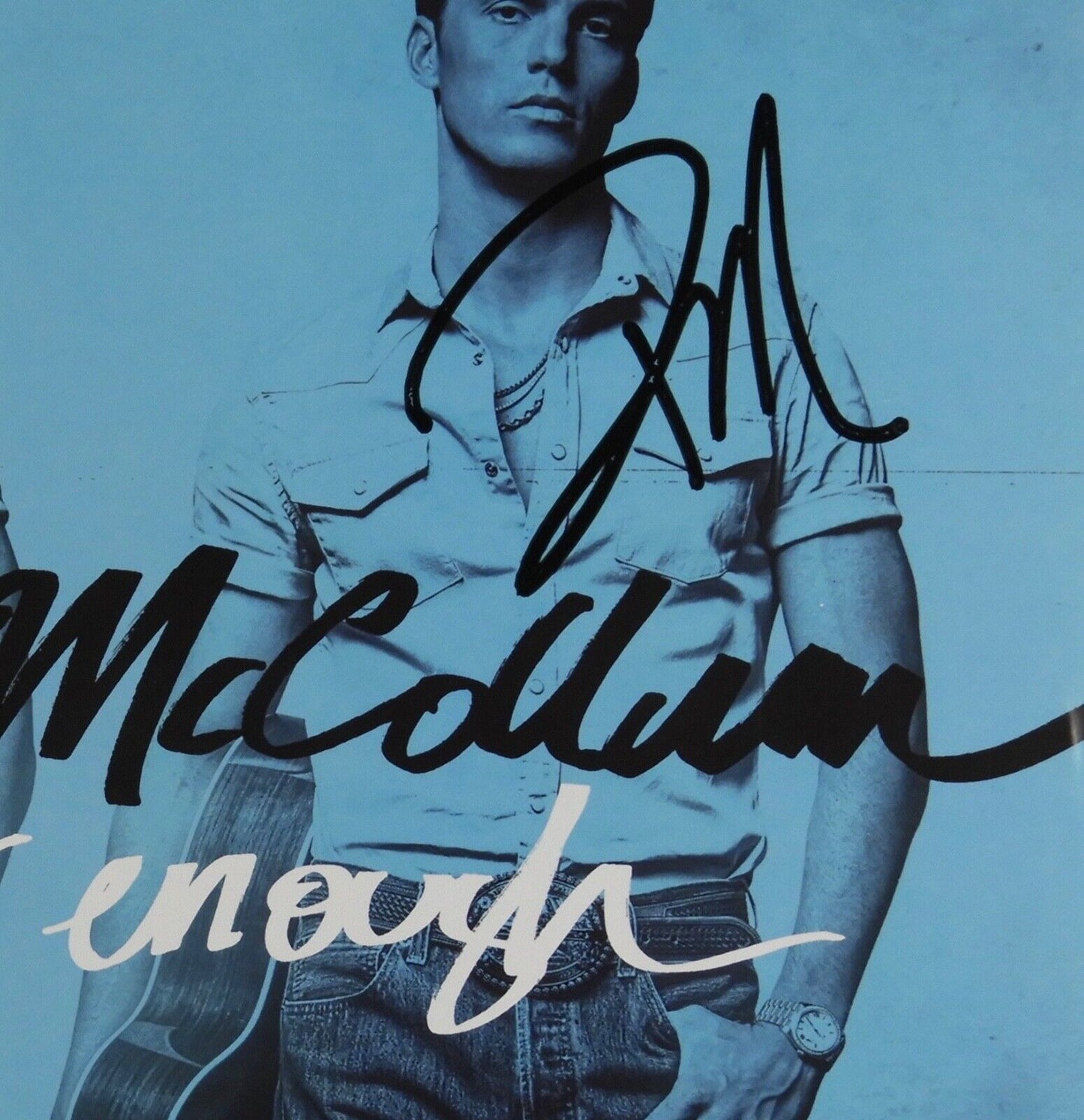 Parker McCollum JSA Signed Autograph Record Album Vinyl Never Enough