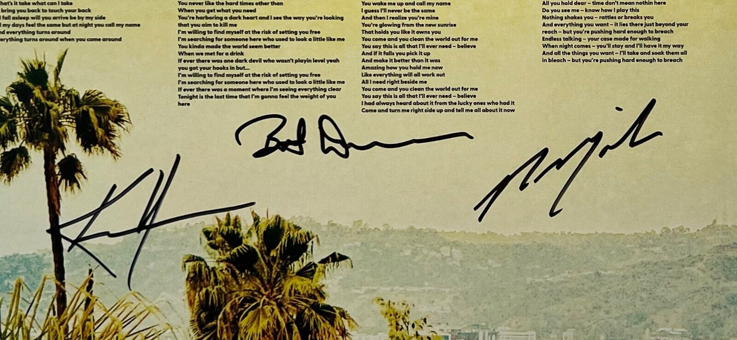 Keanu Reeves JSA Autograph Signed Album Vinyl Record Album Dogstar Insert