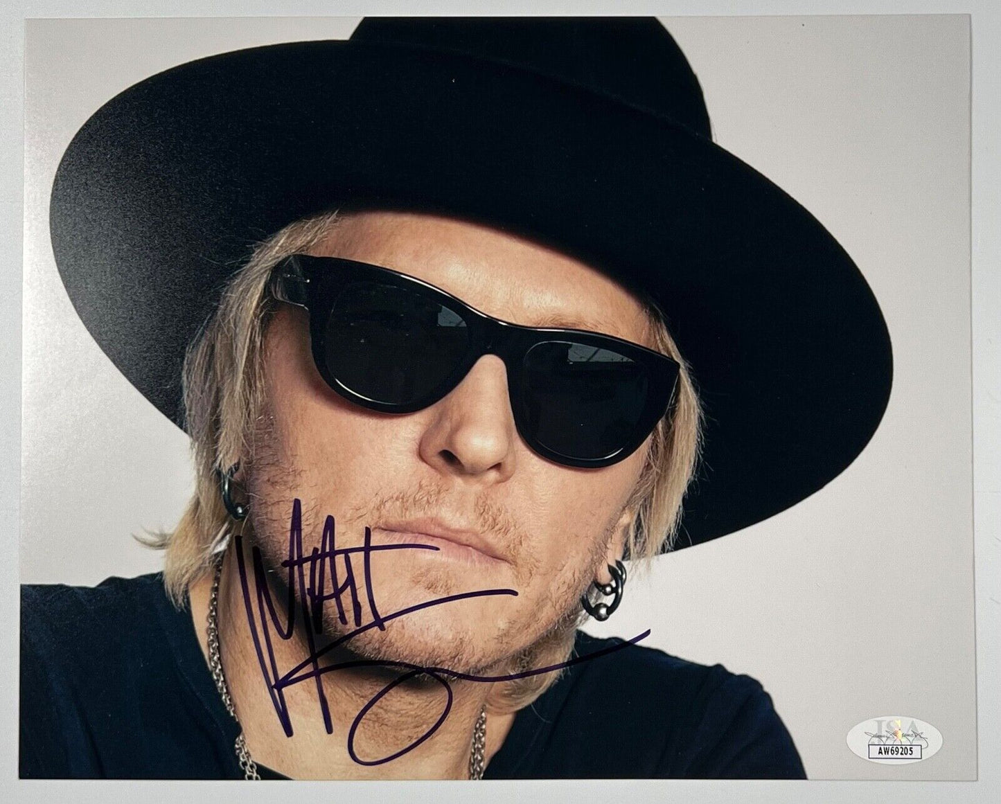 Matt Sorum Guns n Roses JSA Signed Autograph Photo 8 x 10