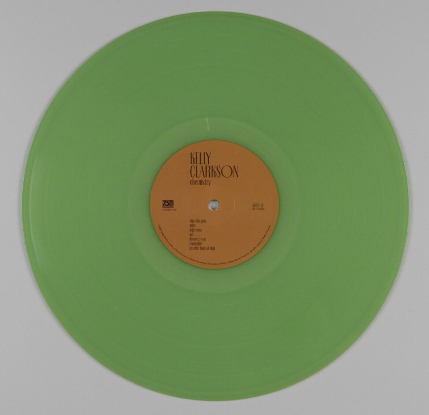 Kelly Clarkson JSA Signed Autograph Album Vinyl Record Chemistry