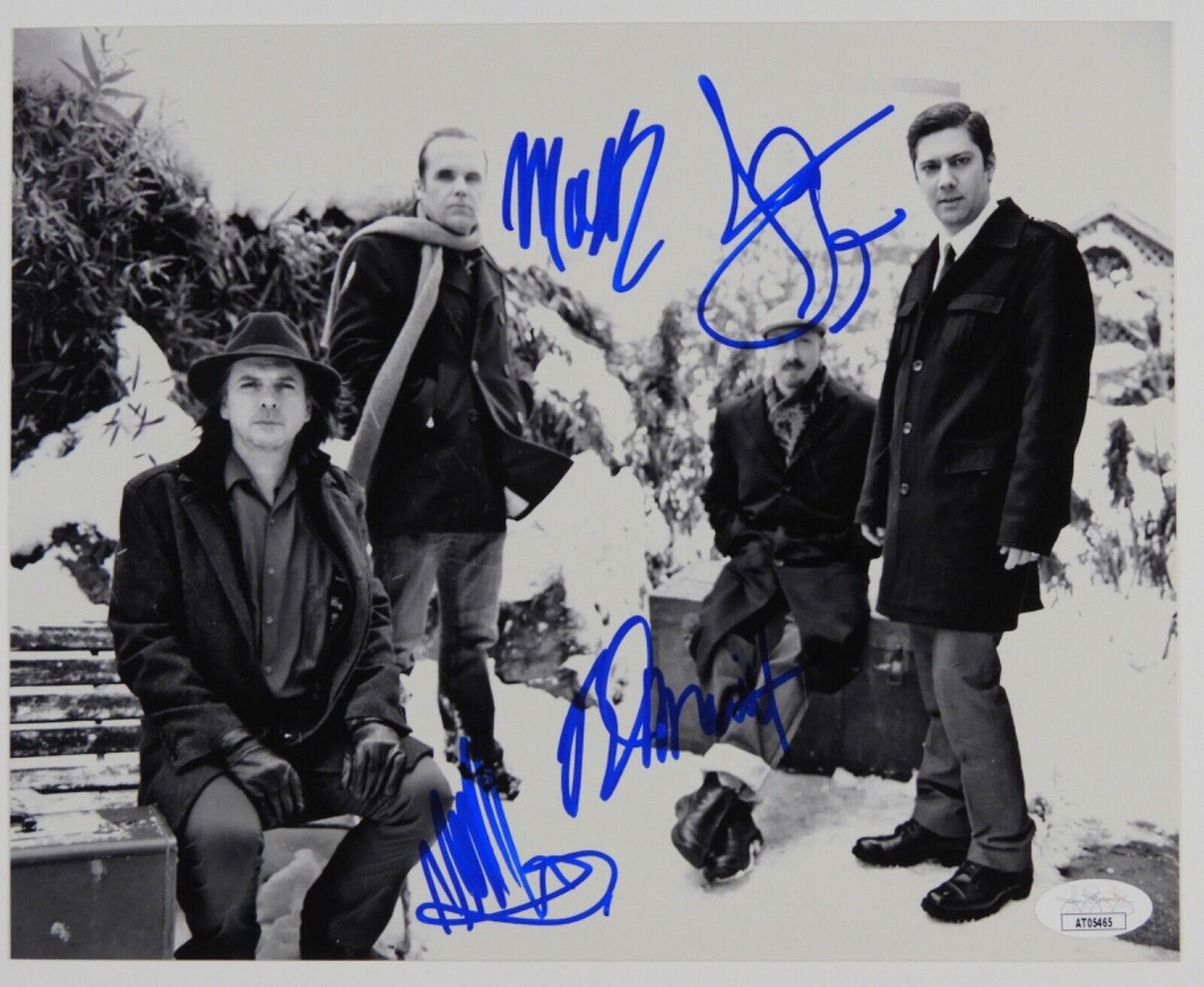 54-40 Band Fully Signed Signed JSA Autograph Photo 8 x 10