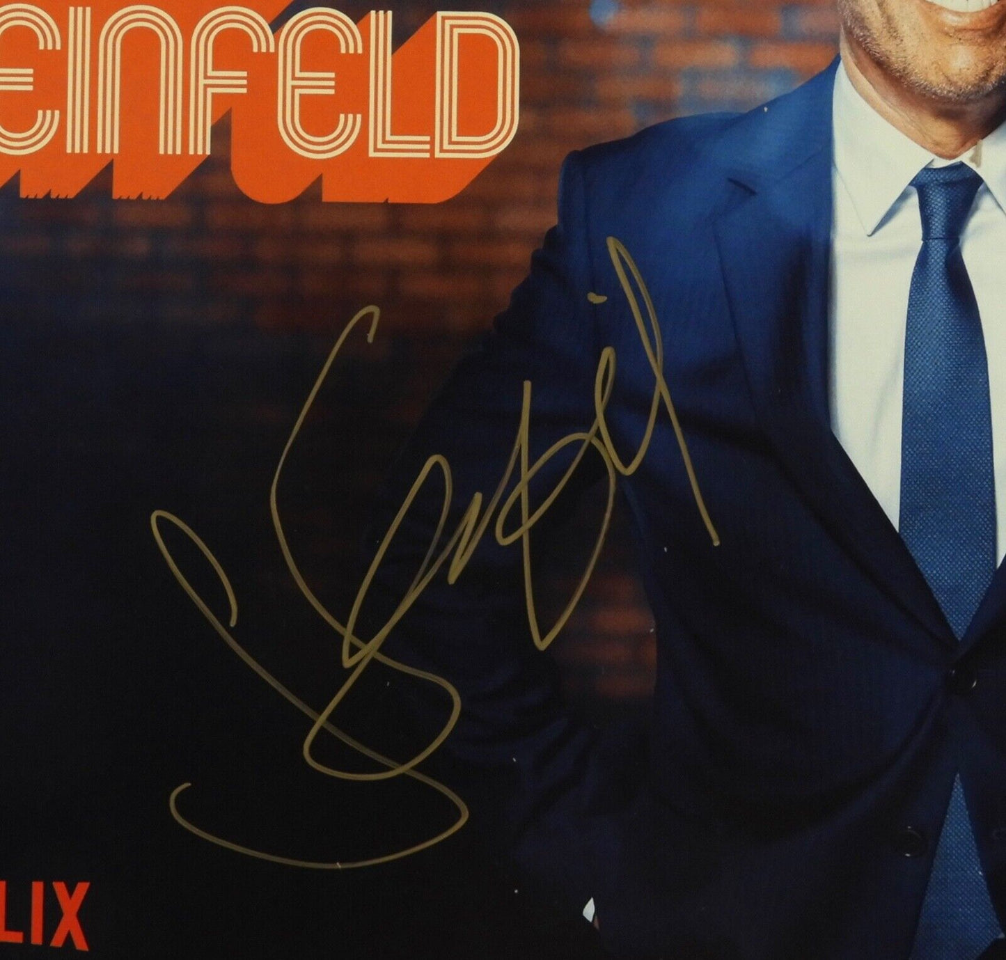 Jerry Seinfeld JSA Autograph Signed Album Record Vinyl Before Nexflix