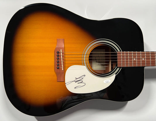 Luke Bryan JSA Autograph Signed Guitar Epiphone Acoustic