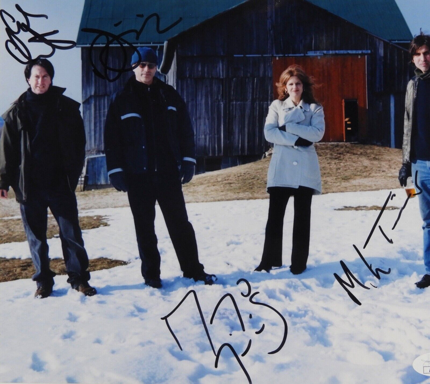 Cowboy Junkies Fully JSA Signed Autograph 8 x 10 Photo