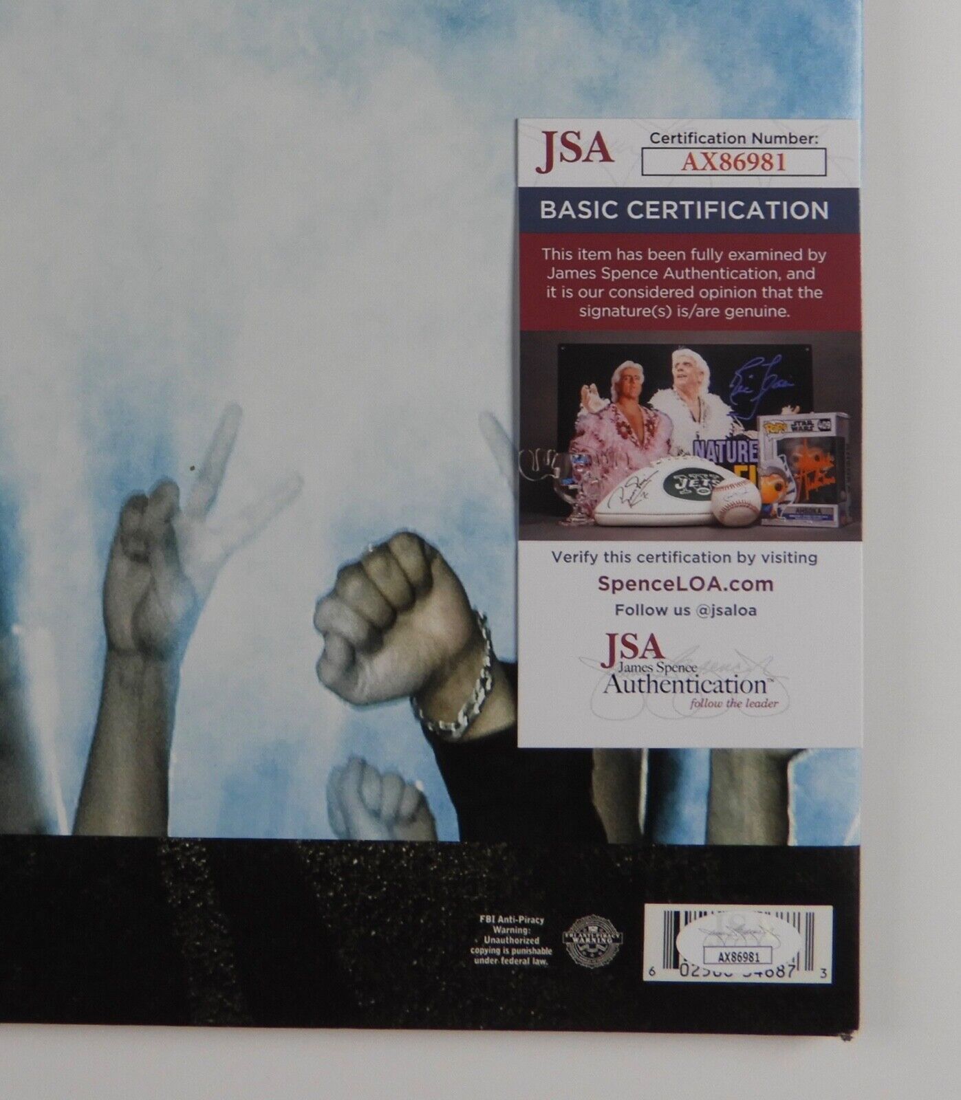 Eric Church JSA Signed Autograph Record Album Vinyl The Outsiders