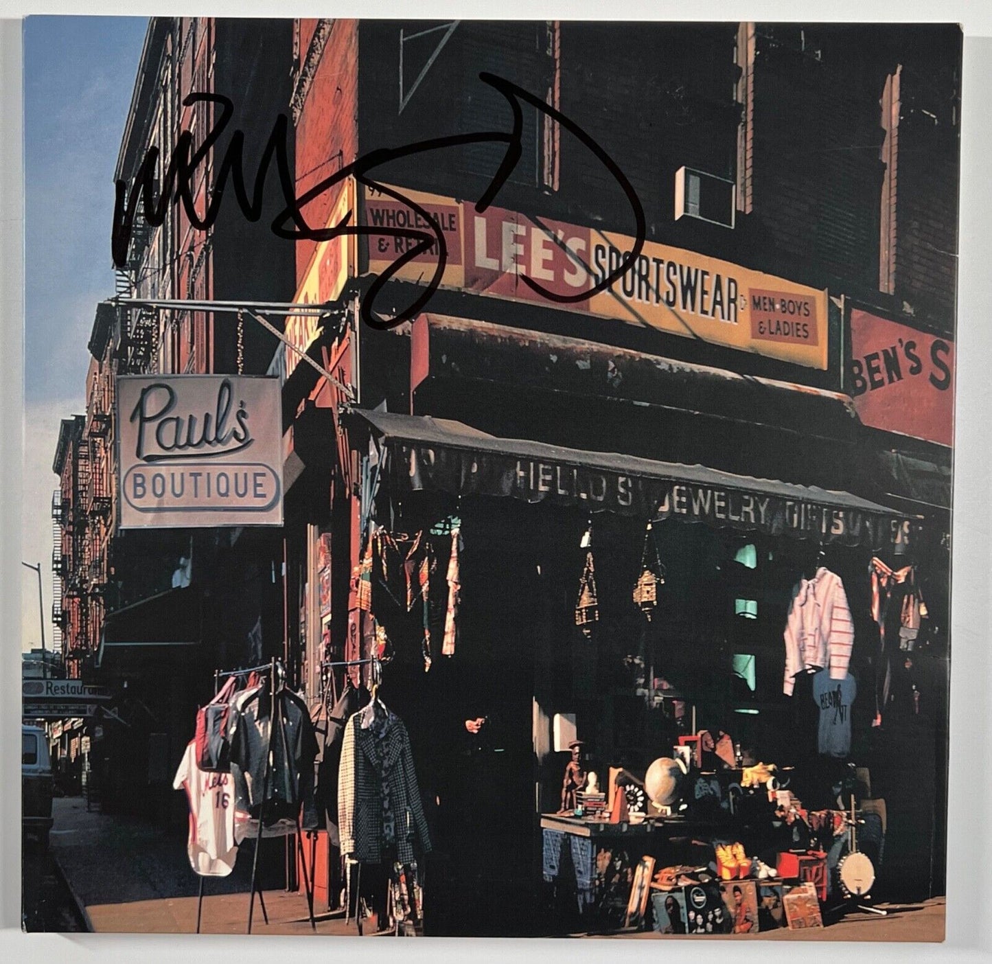 Mike D Beatie Boys JSA Signed Autograph Record Album Paul's  Boutique