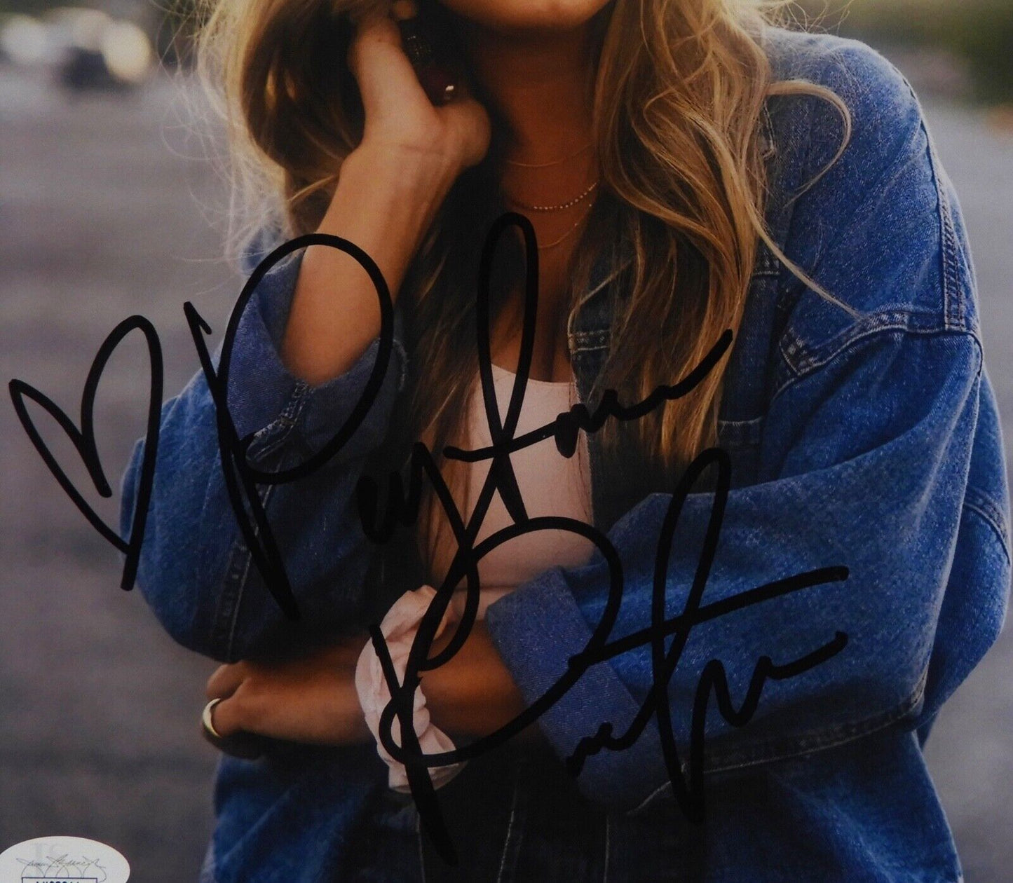 Peyton Porter JSA Signed Autograph 8 x 10 Photo Country Music Star