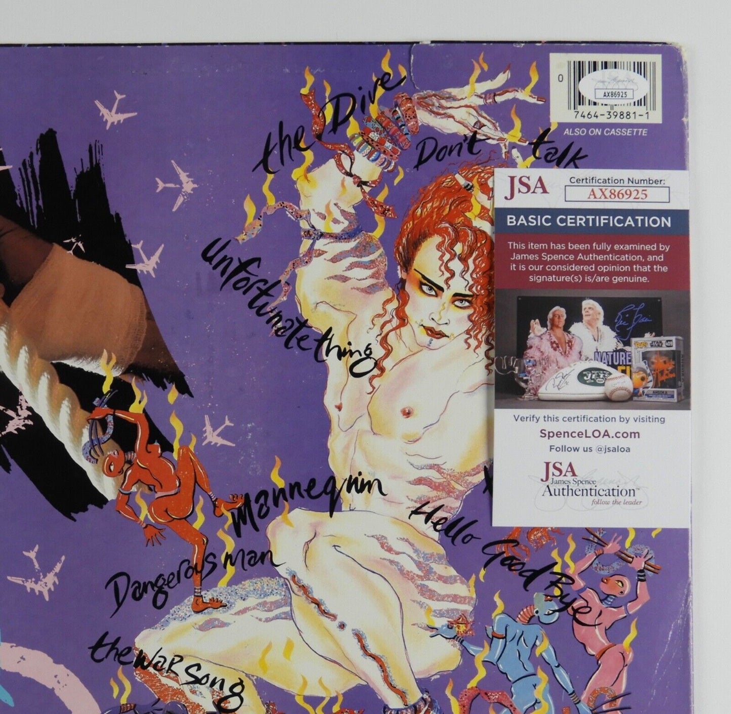 Boy George JSA Signed Autograph Record Album Vinyl Culture Club