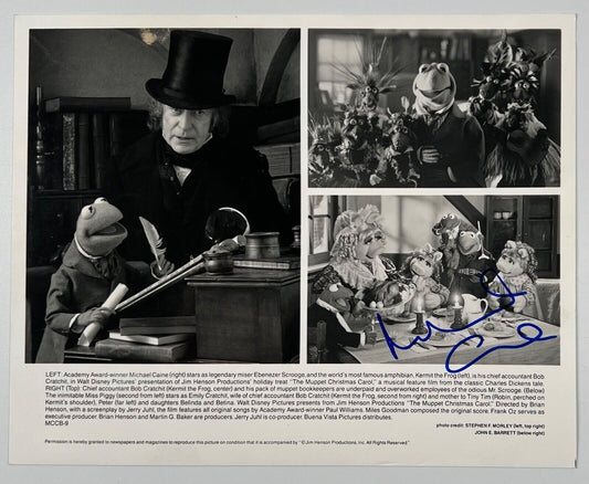 Michael Caine JSA Signed Autograph 8 x 10 photo