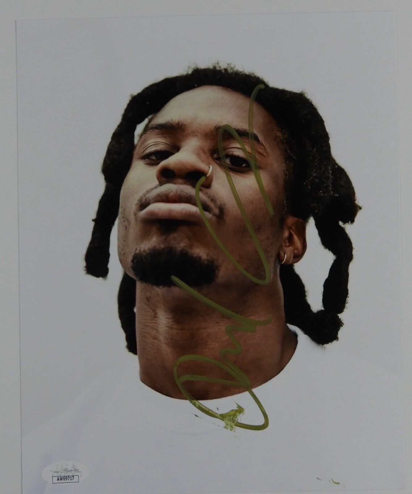 Denzel Curry JSA Signed Autograph 8 x 10 photo