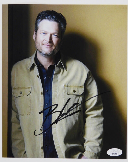 Blake Shelton JSA Autograph Signed 8 x 10 photo