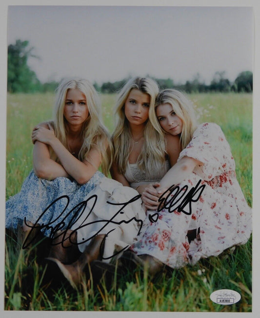 The Castellows JSA Fully Signed Autograph 8 x 10 Photo Country Music Star