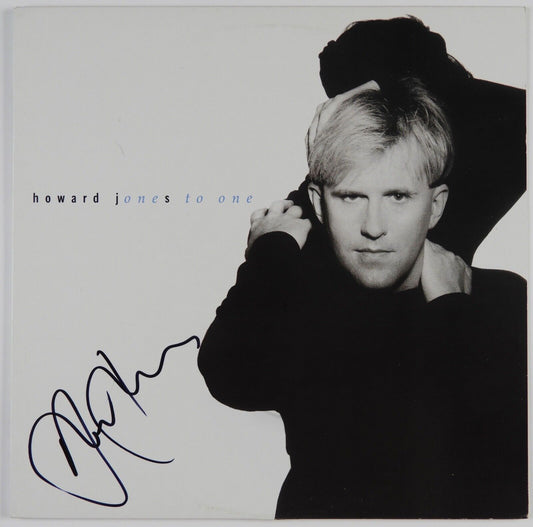 Howard Jones JSA Signed Autograph Album Record LP To One