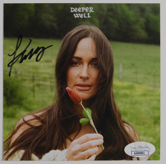 Kacey Musgraves Deeper Well JSA Signed Autograph Art Card Vinyl Album