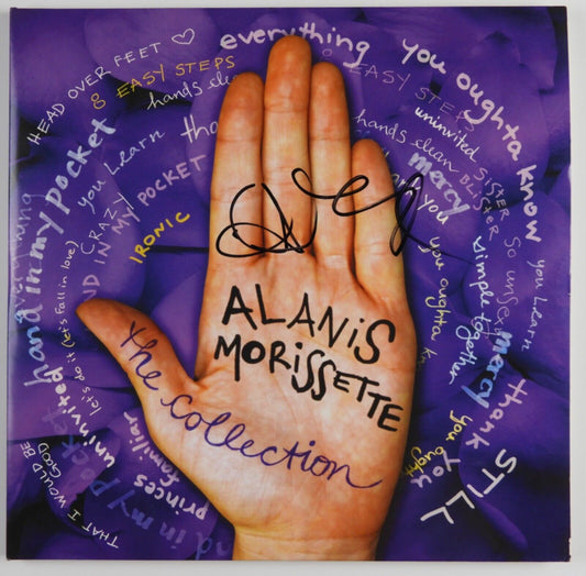 Alanis Morissette JSA Signed Autograph Record Album Vinyl The Collection