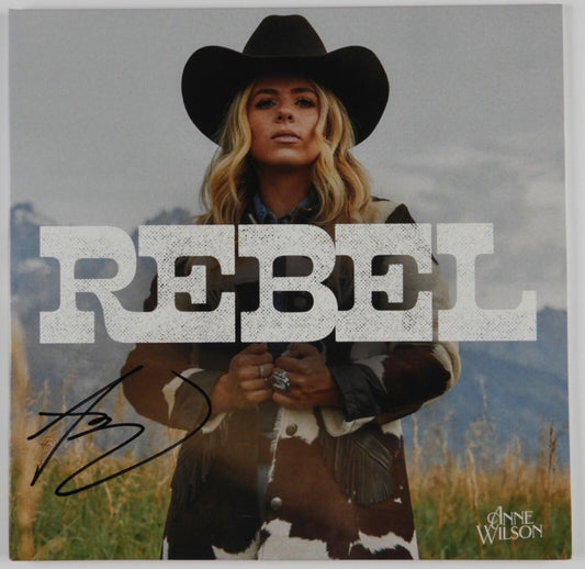 Anne Wilson JSA Signed Autograph Album Record Vinyl Rebel