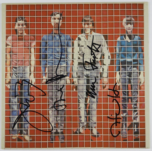 Talking Heads Fully Signed JSA Autograph Record Album Vinyl