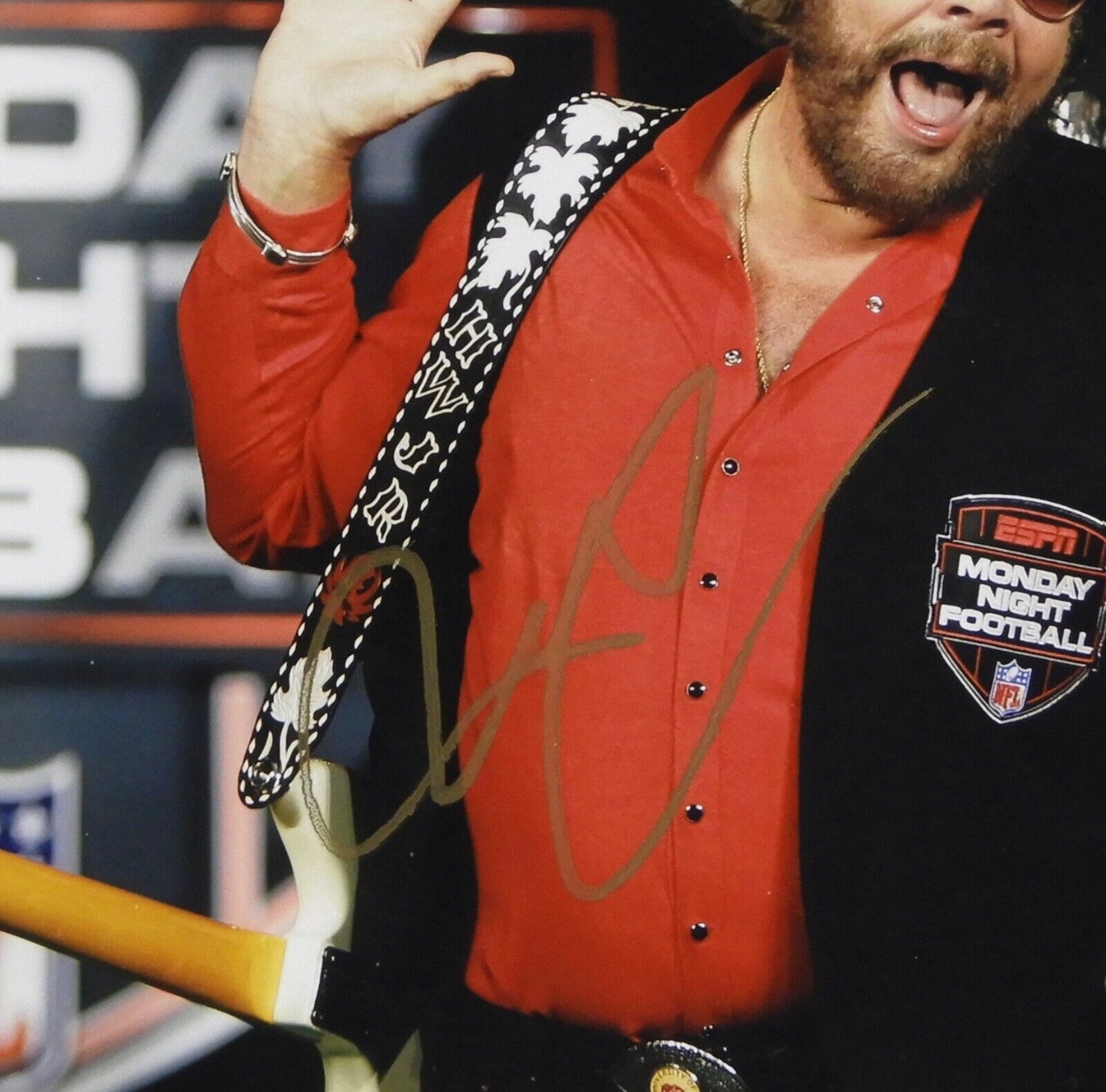 Hank Williams Jr.  Autograph Signed JSA Photo 11 x 14