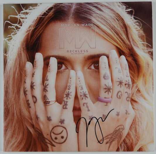 Morgan Wade JSA Signed Autograph Album Record Vinyl Reckless