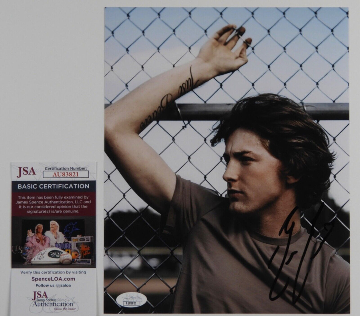 Bailey  Zimmerman JSA Signed Autograph 8 x 10 Photo Country Music Star