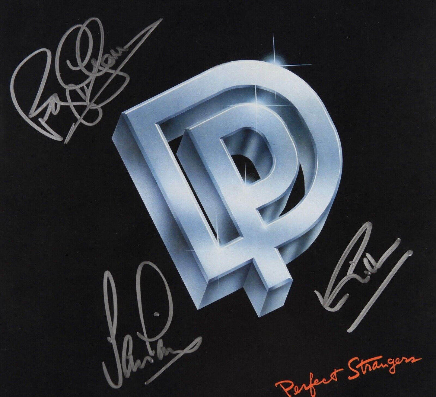 Deep Purple JSA Signed Autograph Album Record Vinyl Perfect Stranger