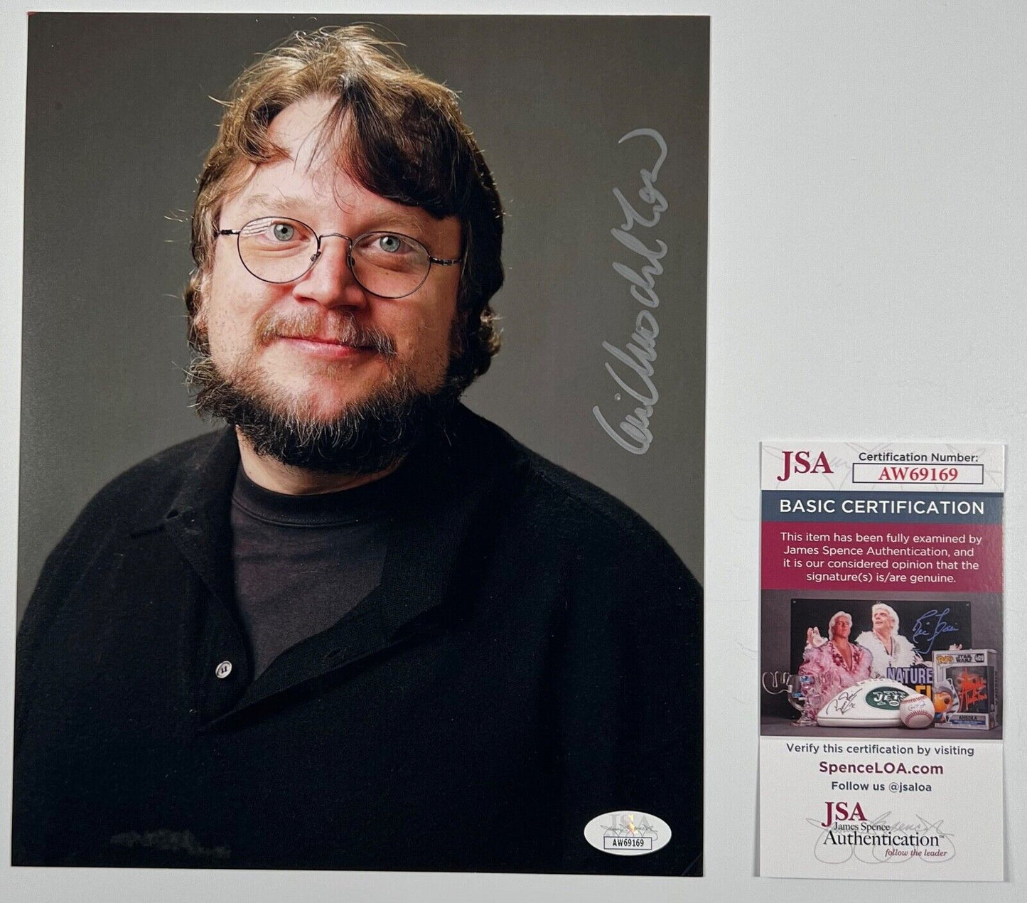 Guillermo Del Toro JSA Signed Autograph 8 x 10 photo