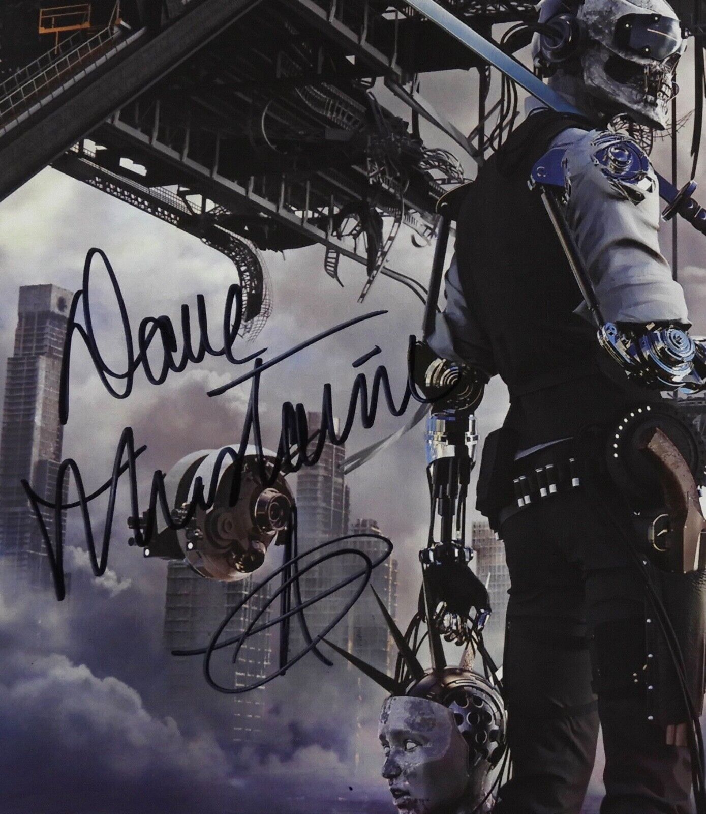 Dave Mustaine JSA Signed Autograph Album Record Vinyl Signed Megadeth