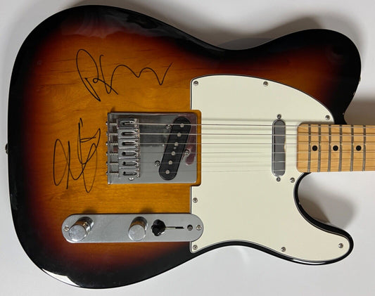 The Black Keys JSA Fully Signed Fender Telecaster Guitar Dan Auerbach Patrick