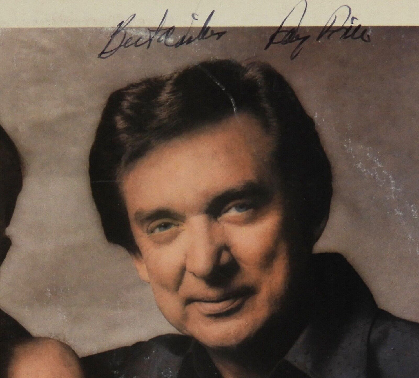 Ray Price and Willie Nelson JSA Signed Autograph Album Record Vinyl San Antonio