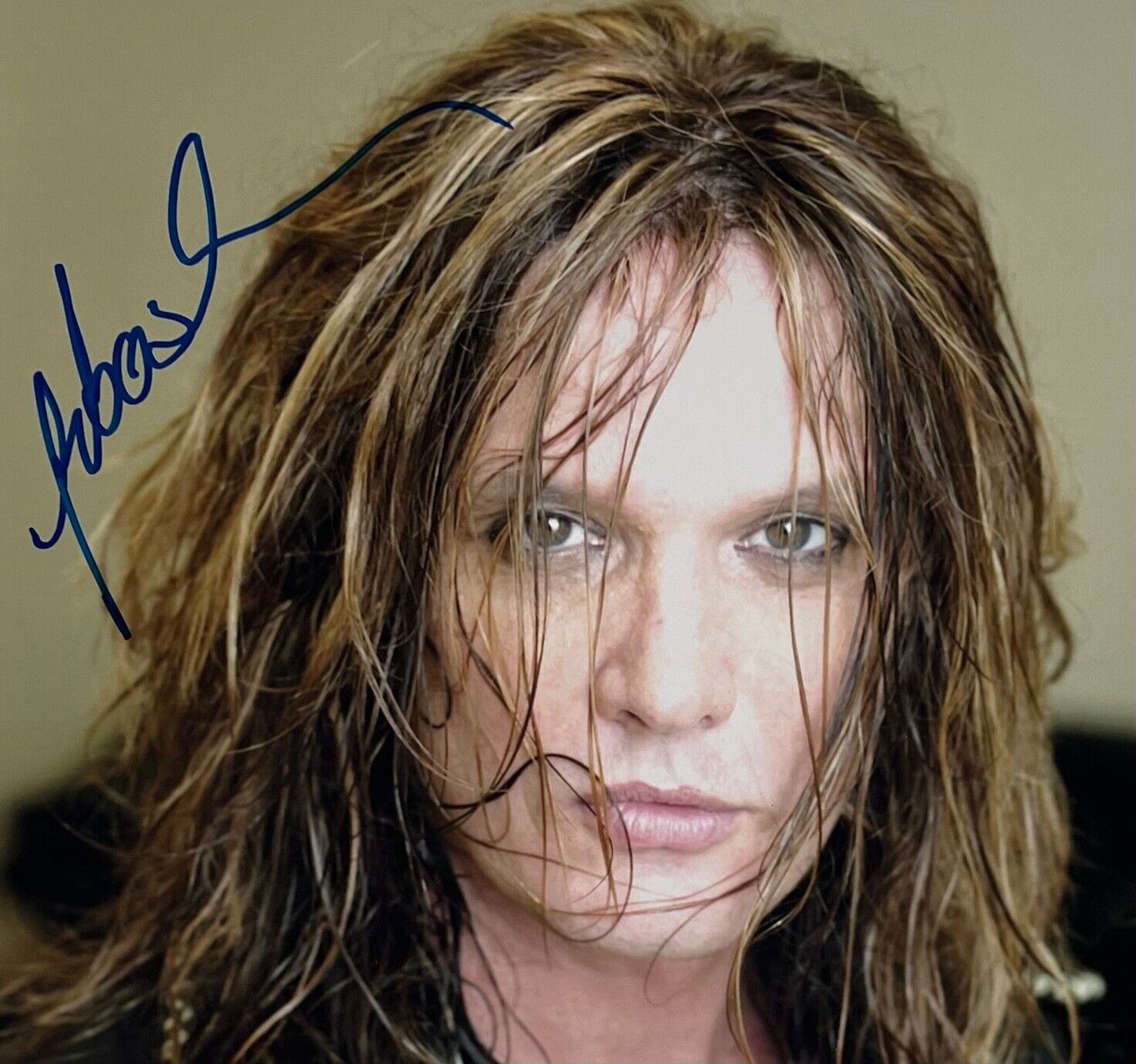 Sebastian Bach JSA Signed Autograph 8 x 10 photo