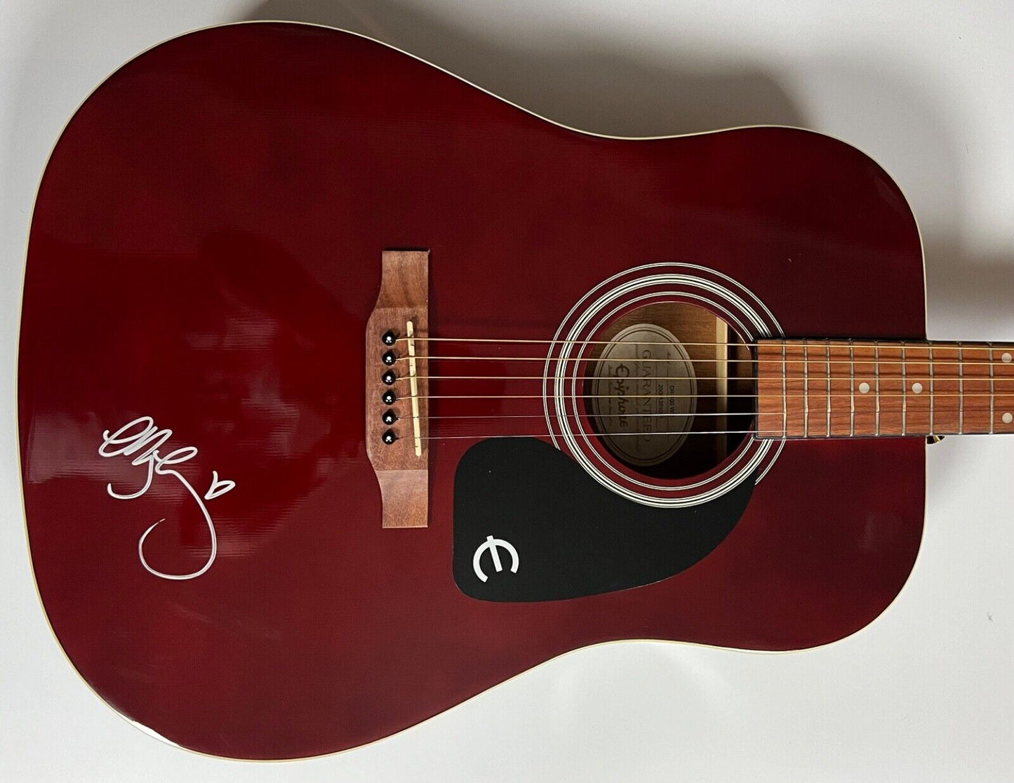 Megan Moroney JSA Signed Autograph Acoustic Guitar