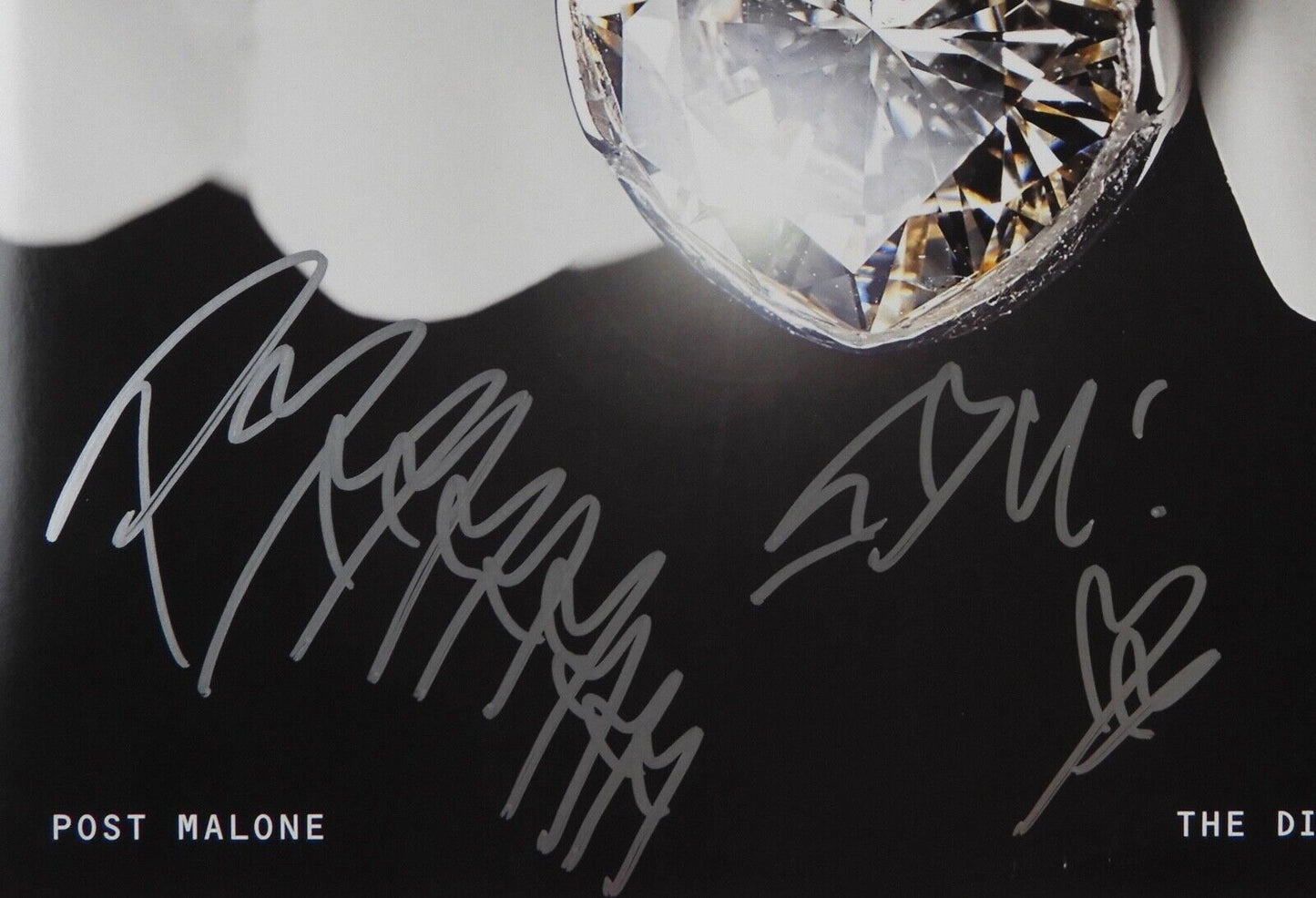 Post Malone JSA Signed Autograph Album Record Vinyl The Diamond Collection
