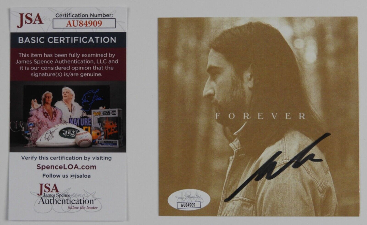 Noah Kahan JSA Signed Autograph CD Forever Insert