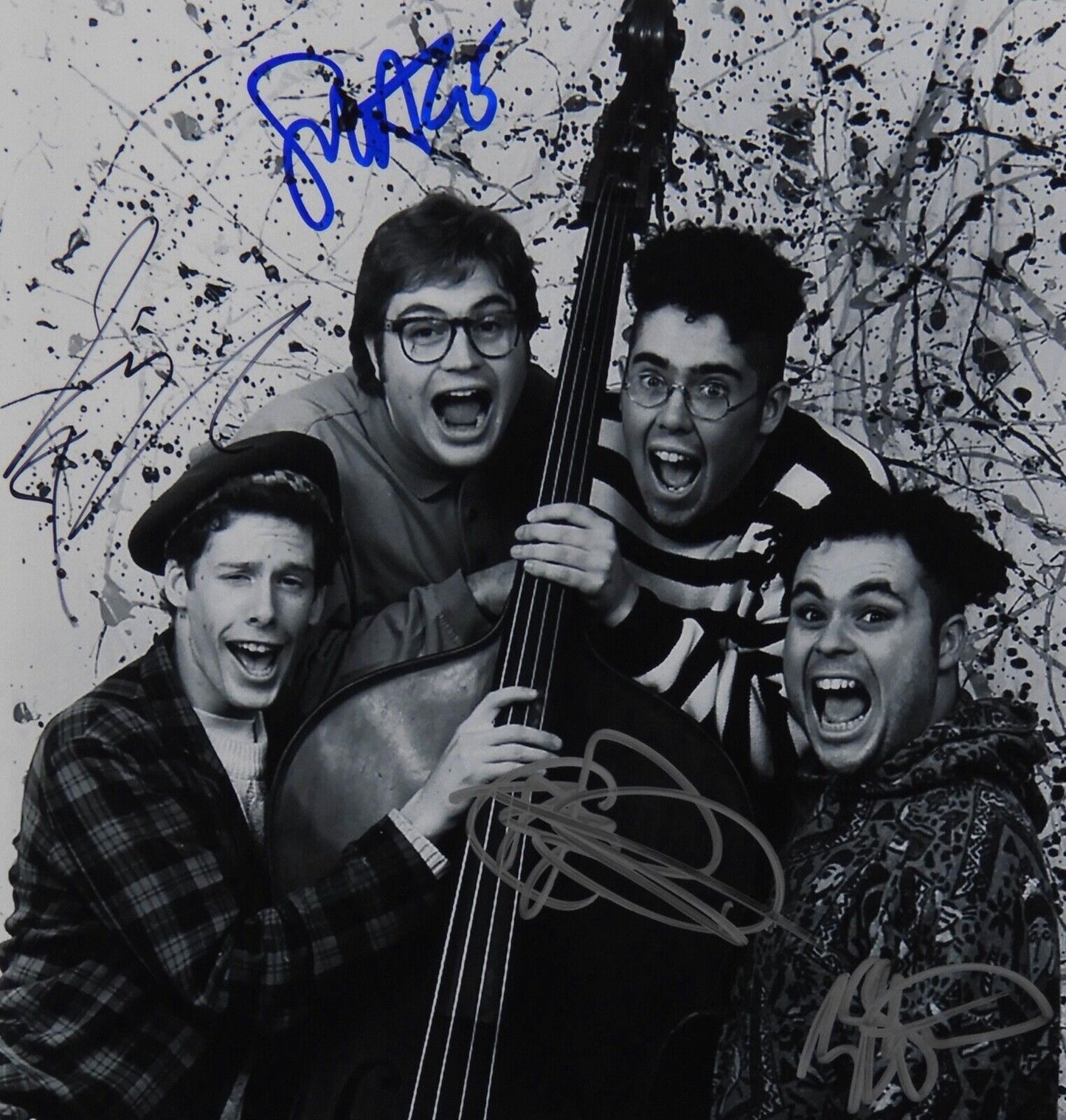 Barenaked Ladies  JSA Signed Autograph Photo Ed Robertson Jim Creeggan +