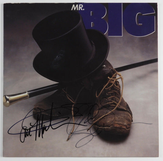 Mr. Big JSA Signed Autograph Record Album Vinyl Eric Martin Billy Sheehan