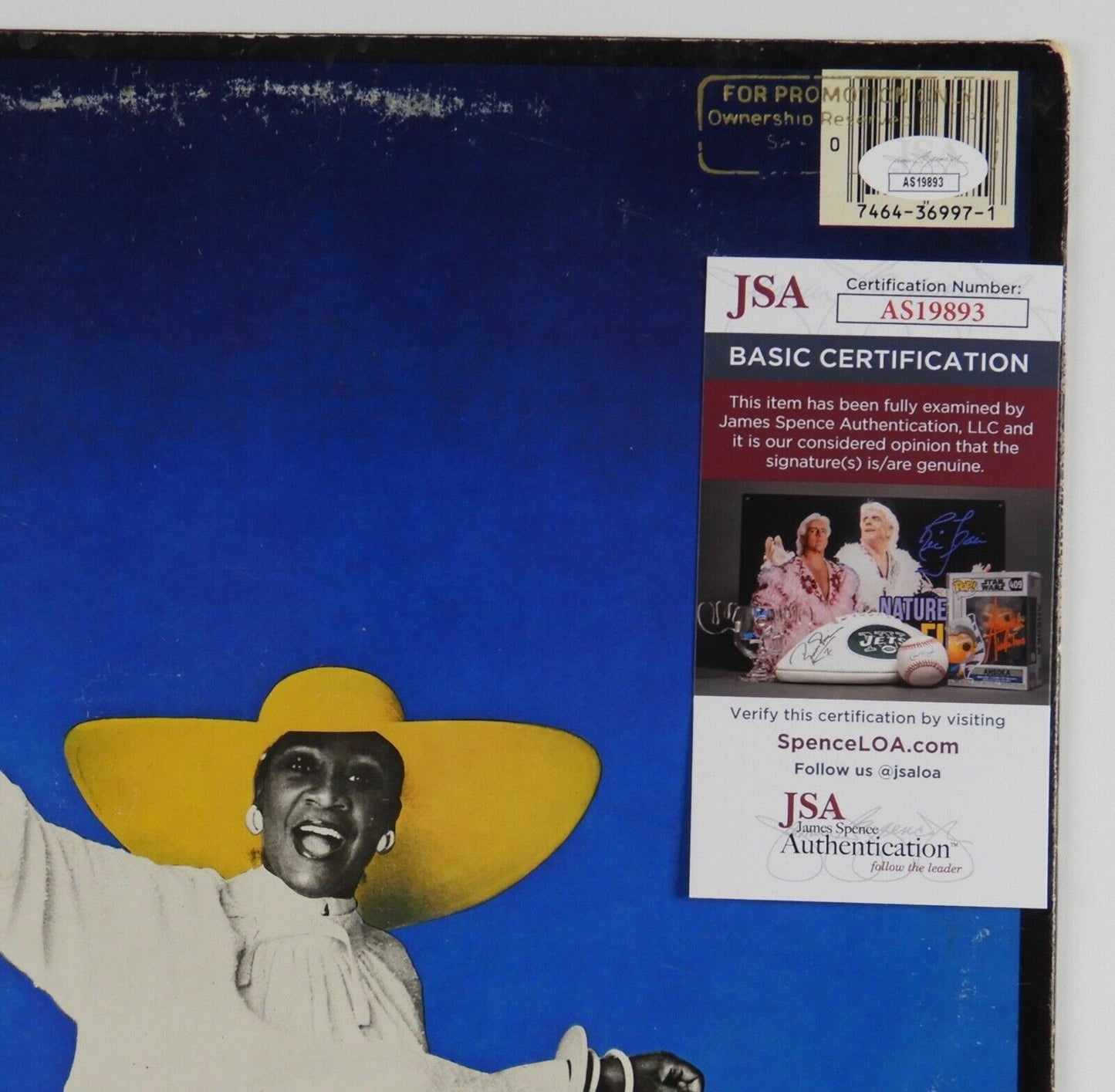 Patti Labelle JSA Signed Autograph Album Record Vinyl Best Of