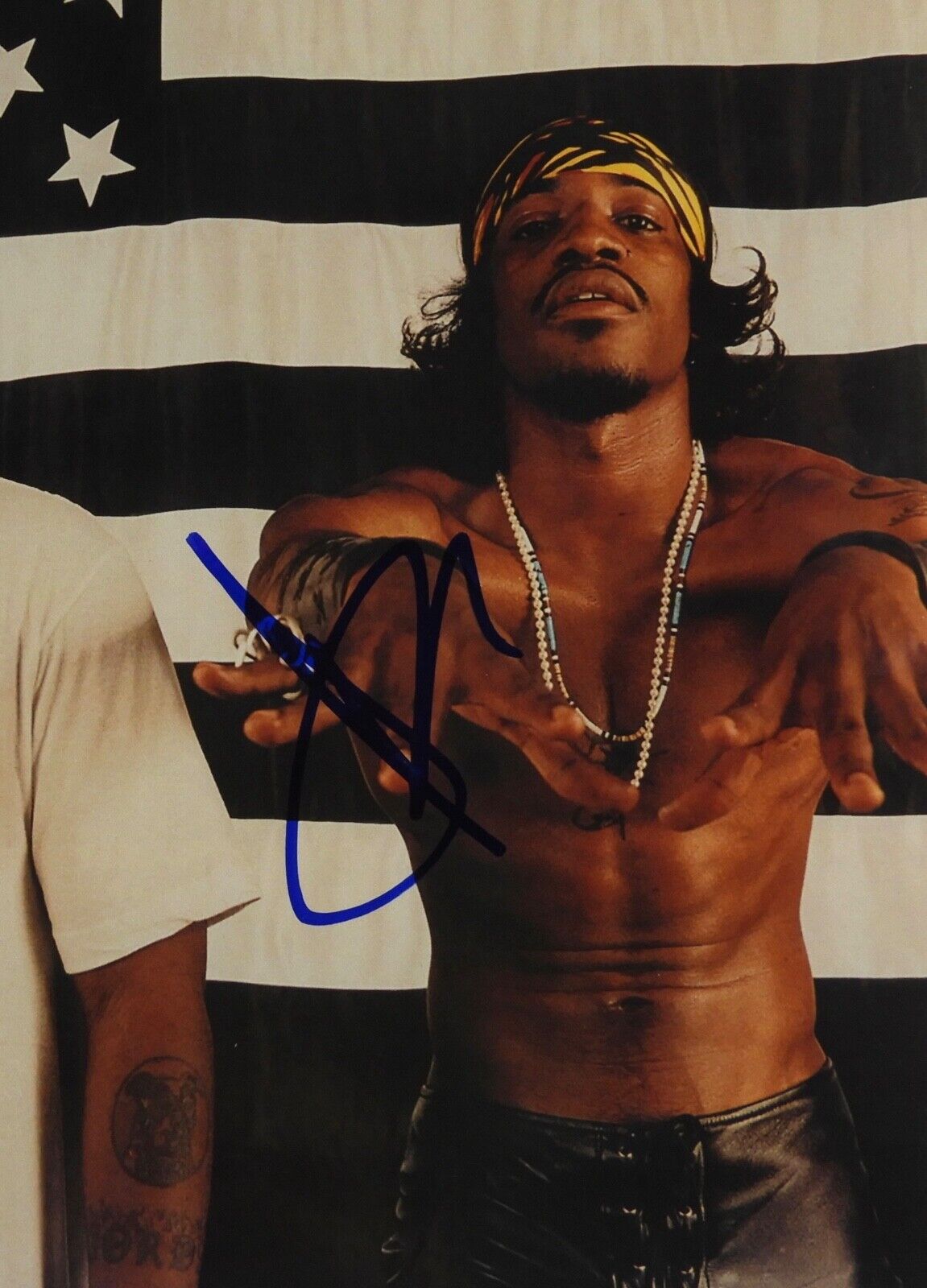 Outkast Andre 3000 JSA Autograph Signed Album Record Vinyl Stankonia