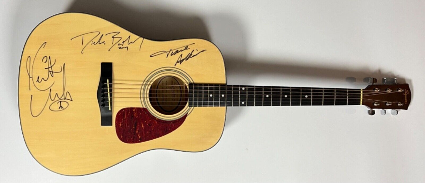 Dierks Bentley Keith Urban Trace Adkins JSA Signed Autograph Acoustic Guitar